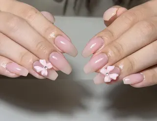 ネイル By moonネイル 🌷ワンホン/韓国風のネイルデザイン