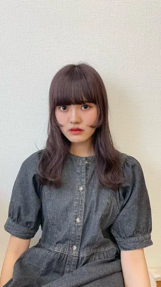ロング 💍モテる艶髪 透明感カラー💖のヘアスタイル