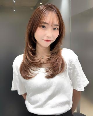 ミディアム ミディアムヘア 表参道/山岸季生のヘアスタイル