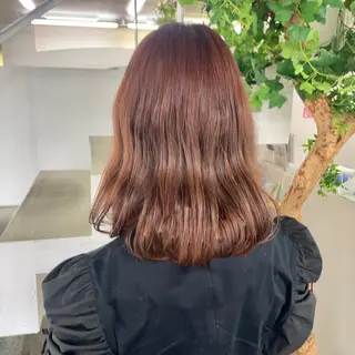 ミディアム カラー 山田 里美のヘアスタイル