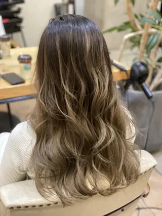 ロング 似合わせ透明感カラー 宇治　ヤマノのヘアスタイル