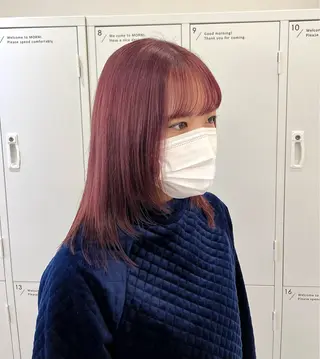 ミディアム カラー 神原 茉依🩰🪩のヘアスタイル