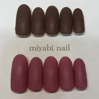 ネイル miyabi nail 桂川駅近くのネイルデザイン