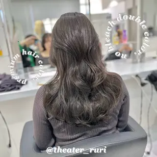 ロング カラー ふわっと抜け感🫧 ブラウンベージュ🤎のヘアスタイル