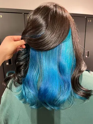 セミロング 松田 真央のヘアスタイル