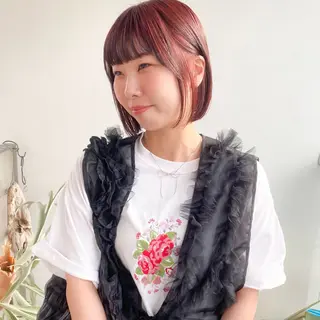 ショート カラー 中屋恵美🎨 Designカラーのヘアスタイル