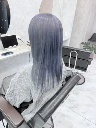ミディアム カラー 🌺ハイトーン🌺 矢葺 なぎさ🌺🌺のヘアスタイル