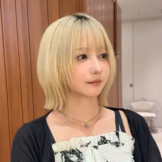 ミディアム 渋谷ボブ特化 /田中航平のヘアスタイル