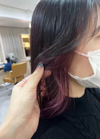 カラー 金山/透明感カラー ヘッドスパ/hinaのヘアスタイル