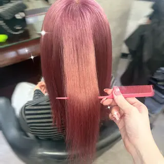 カラー OZ梅田♡ ゆはなブリーチのヘアスタイル