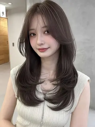 セミロング 美髪メニュー特化✨️ ひなののヘアスタイル