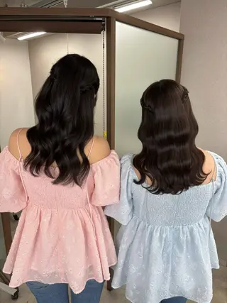 ヘアアレンジ 🎀ヘアセット/ 博多美容室ゆうあ🎀のヘアスタイル