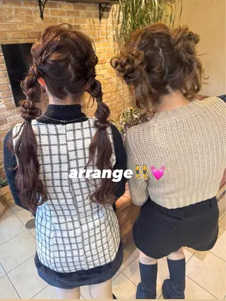 ロング ヘアアレンジ Lyhair🦊🎀 AKIのヘアスタイル