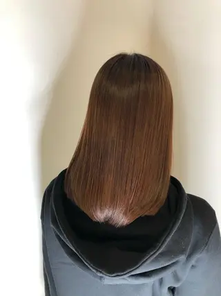 ミディアム 髪質改善 MAKIのヘアスタイル