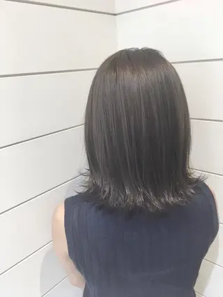ミディアム カラー 🍊新宿南口🍊 ERINAのヘアスタイル