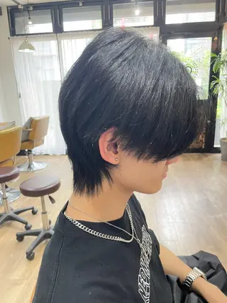 カラー メンズ 吉田 凱翔のヘアスタイル