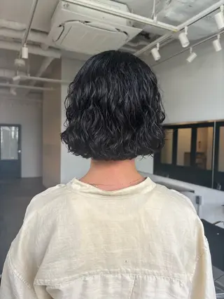 ショート パーマ ハードパーマ Rico💜のヘアスタイル
