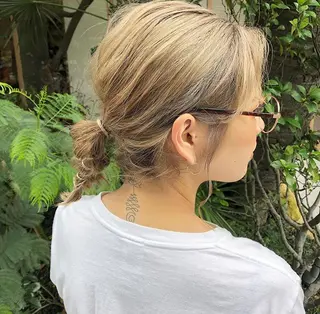 カラー 🧡色落ちまで2度 楽しめる🧡ヨシキのヘアスタイル