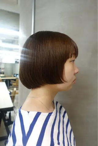 ミディアム 🍃○岡 |  Maruokaのヘアスタイル