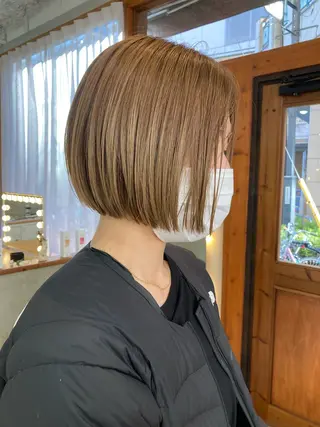 ショート 金子 歩実のヘアスタイル
