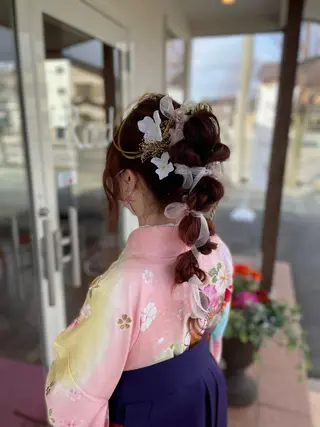 ヘアアレンジ エクステ/プルエク/ rita/フルヤマのヘアスタイル