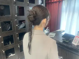ロング 量産ヘアセット/ ヘアメAyakaのヘアスタイル
