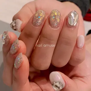 ネイル amuse ニュアンス/個性派のネイルデザイン