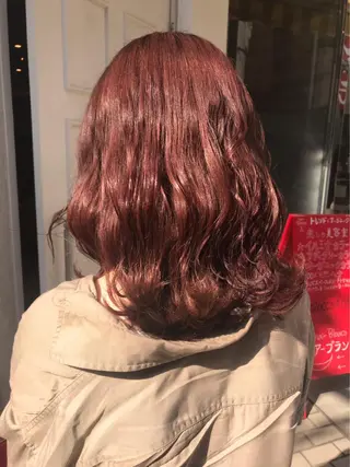 ミディアム カラー Blanco Color&Careのヘアスタイル