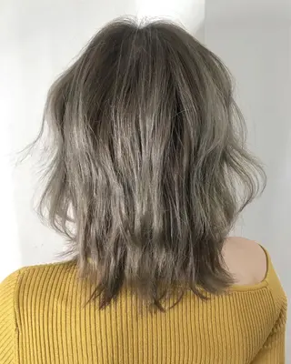 ショート カラー メンズ縮毛矯正 細谷碧海のヘアスタイル