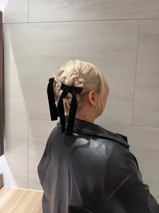 ヘアアレンジ 吉川 莉央のヘアスタイル
