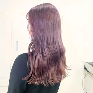ロング カラー 赤みゼロ/透明感 カラー🌿KANTAのヘアスタイル