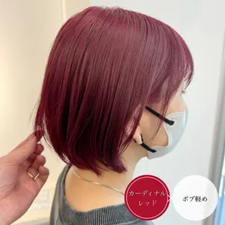 ショート カラー アンブレラカラー💫 フェイスフレーミングのヘアスタイル