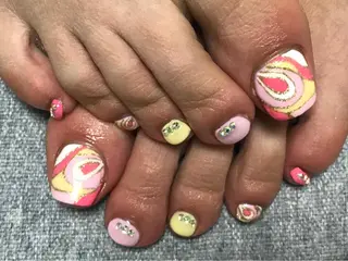 ネイル 佐藤 ゆうのネイルデザイン
