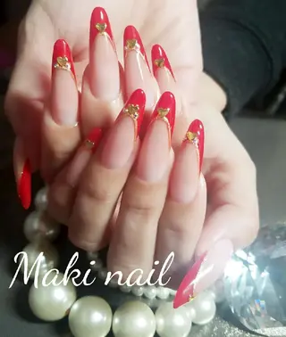 ネイル ロング ・:*+.✳︎˚✧₊ MAKI NAILのネイルデザイン