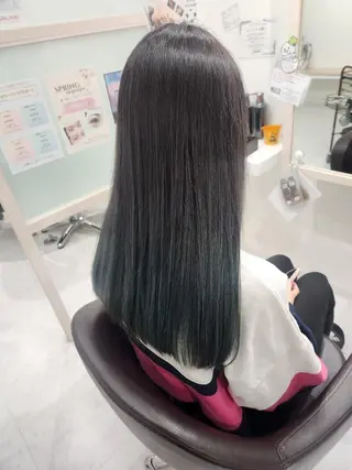 ロング HIDEMI🍀 髪質改善【HACO】のヘアスタイル