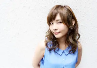セミロング 桑名 淳のヘアスタイル