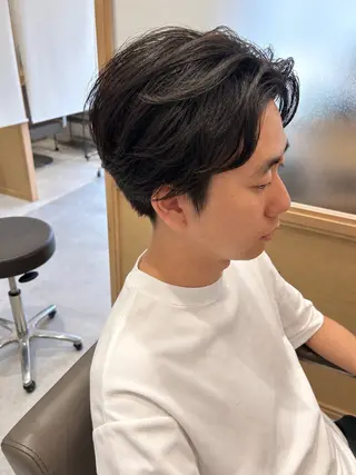 ショート メンズ 久木原 ゆりのヘアスタイル