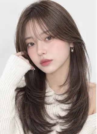 ロング カラー ダメージレス美容師 🌱水島侑理のヘアスタイル