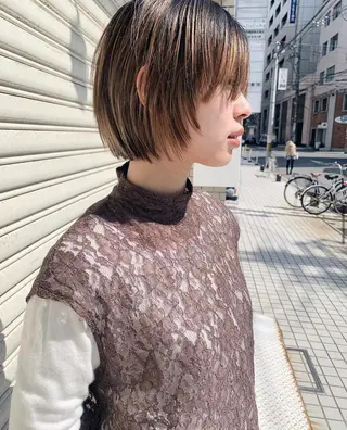 ショート FILMS/sari /似合わせカットのヘアスタイル