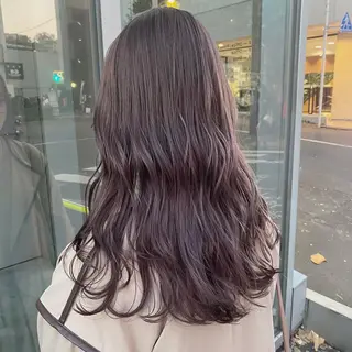 ロング カラー ヘアアレンジ ハッシュカット/レイ ヤーカットArataのヘアスタイル