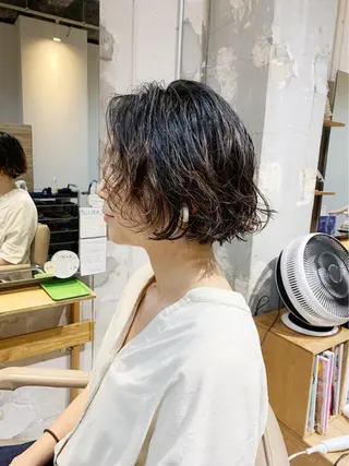 パーマ 佐藤 慎哉のヘアスタイル