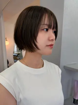 ショート カラー 駒場 まといのヘアスタイル