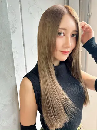ロング カラー ♦️髪質改善♦️ 【CHERIM】福島のヘアスタイル