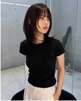 ミディアム pia 薬院のヘアスタイル