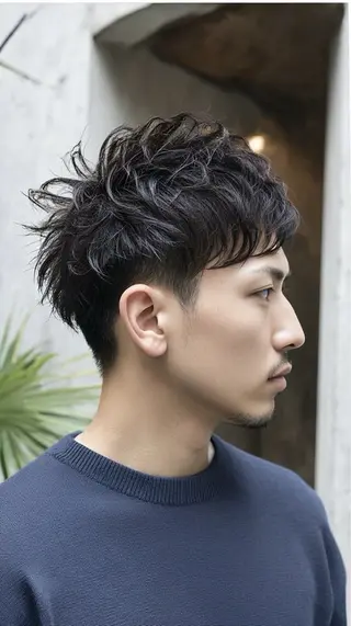 ショート カラー メンズ 🍒モテ暖色カラー × うる艶✧ ゆなのヘアスタイル