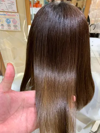ミディアム 新宿メンズパーマ特化 メンズバレイヤージュのヘアスタイル