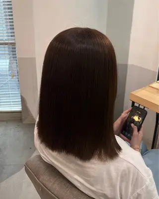 ミディアム カラー sayuri /大阪・心斎橋美容師のヘアスタイル