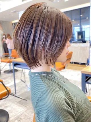 ショート カラー ショート、ボブの神✨ 峯朋也✂︎✨のヘアスタイル