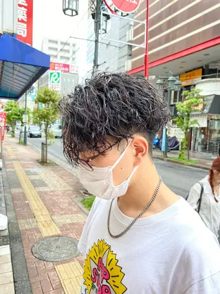 パーマ メンズ トレンドパーマ‼️ NAOKI💥のヘアスタイル