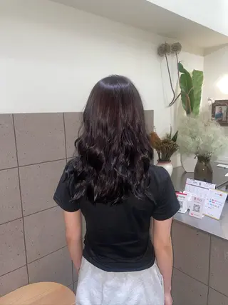 ロング カラー JURI /HUIのヘアスタイル